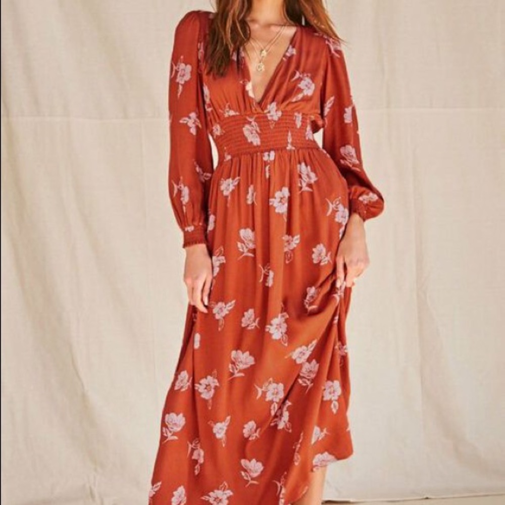 NWT-Forever21 Maxi Floral Dress